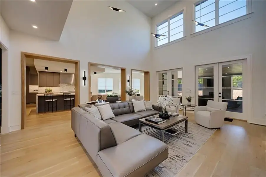 Furnished interior view inside a new home in , Sandy Springs (Image 12).