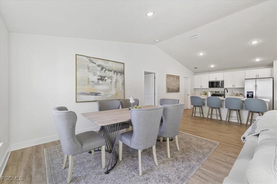 Furnished interior view inside a new home in Cape Coral, Cape Coral (Image 6).