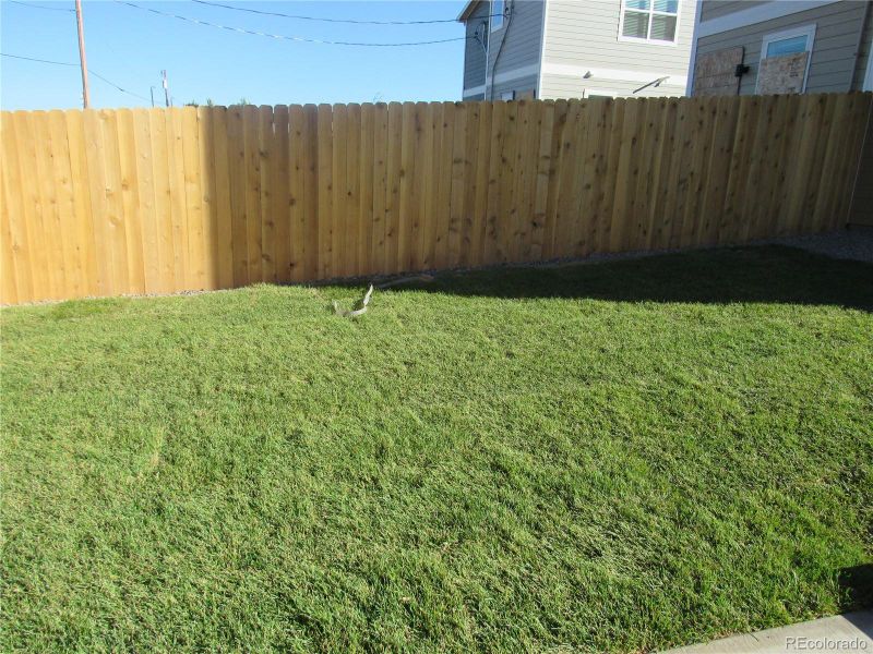 Exterior details and patio area of a home in , Aurora (Image 3).