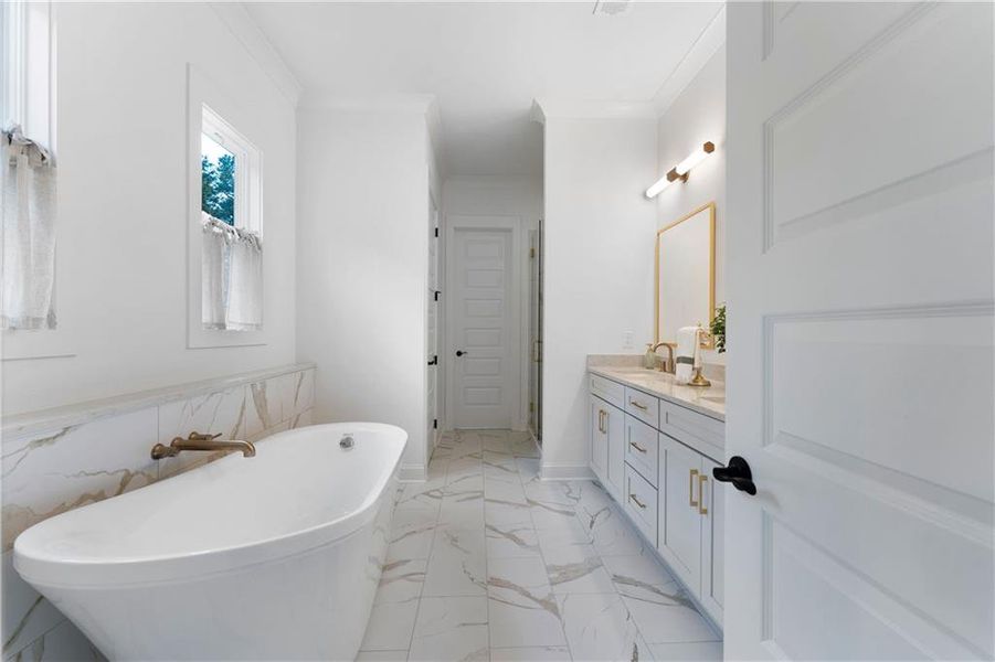 Furnished interior view inside a new home in , Waleska (Image 8).