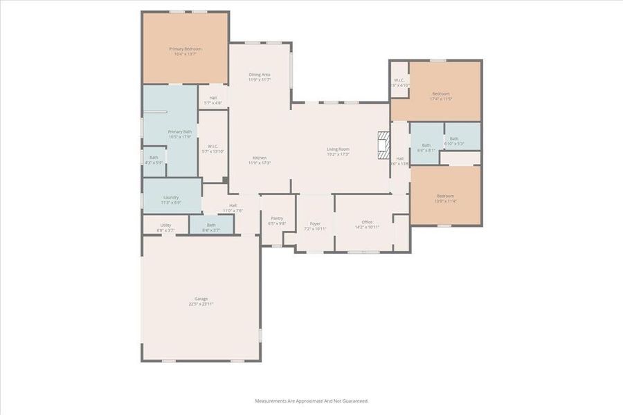 2D floor plan layout of this home in , Celeste, TX (Image 4). 2D floor plan layout of this home in , Celeste, TX (Image 4).