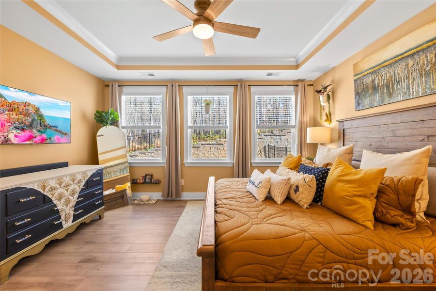 Furnished interior view inside a new home in Villas at Prestwick, Mooresville (Image 25).