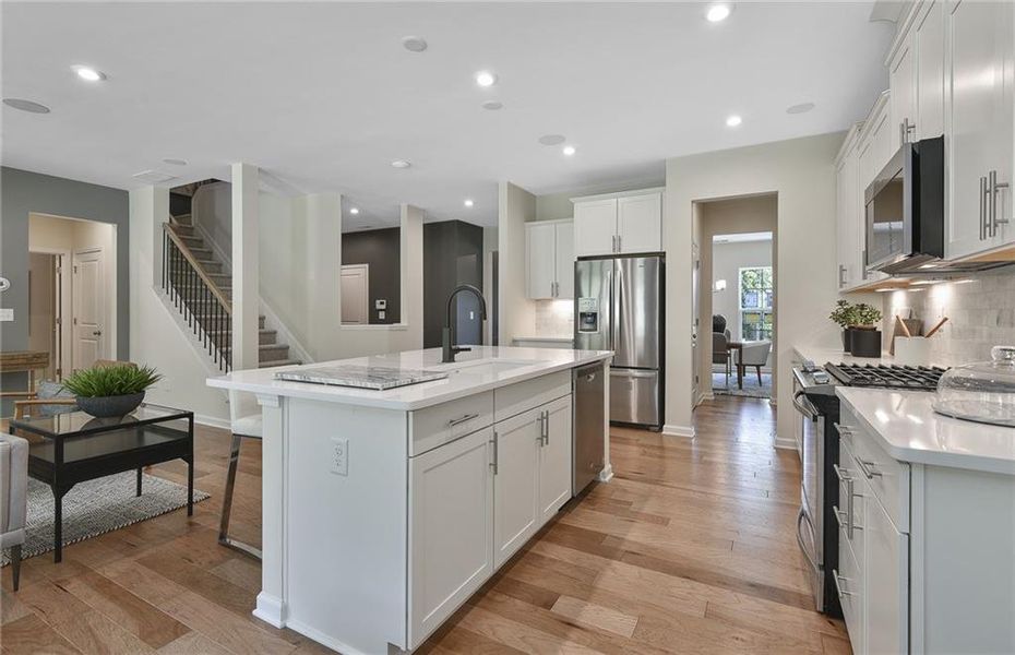 Furnished interior view inside a new home in Oakwood, Cumming (Image 10).