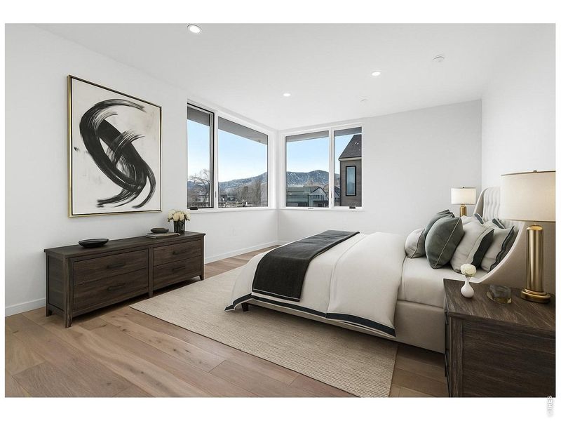 Furnished interior view inside a new home in , Boulder (Image 7).