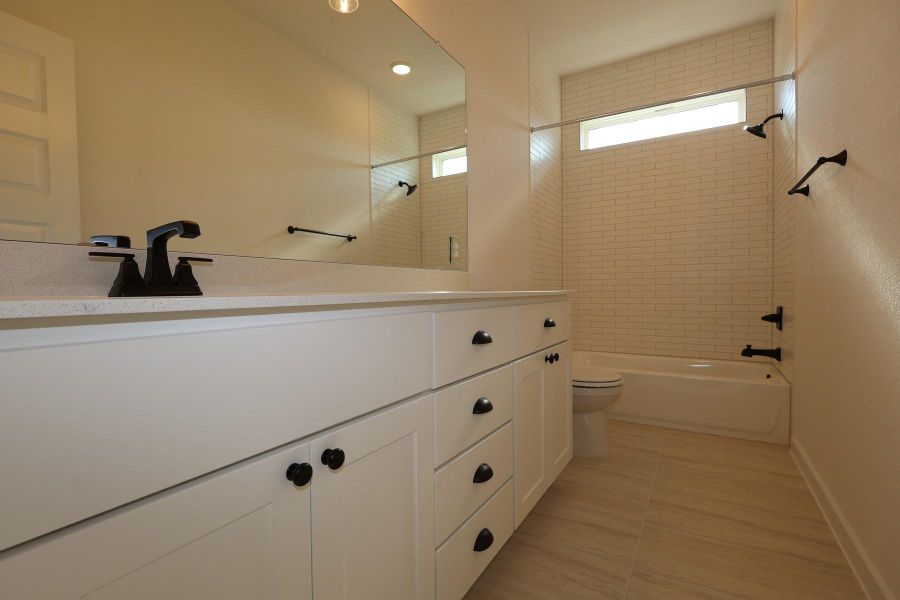 Furnished interior view inside a new home in Arbor Collection At Park Central, Georgetown (Image 4).