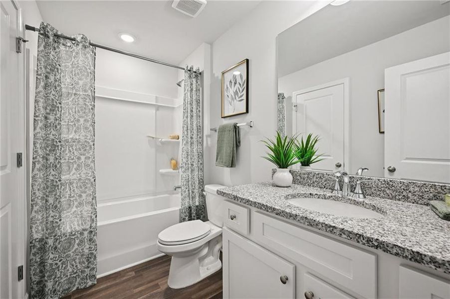 Furnished interior view inside a new home in , Woodstock (Image 7).