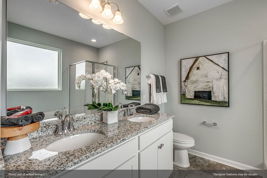 Furnished interior view inside a new home in Fairview Falls, Chesnee (Image 9).