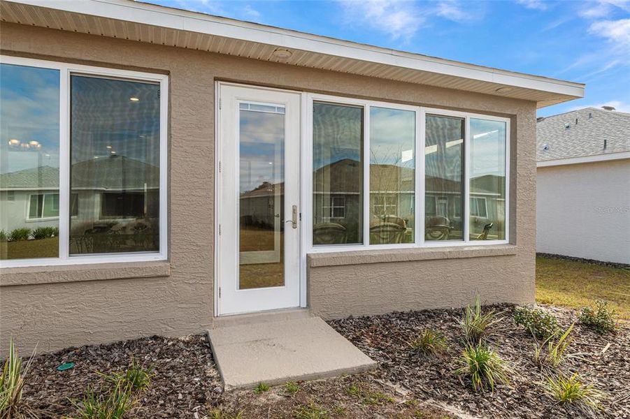 Exterior details and patio area of a home in , Ocala (Image 34).