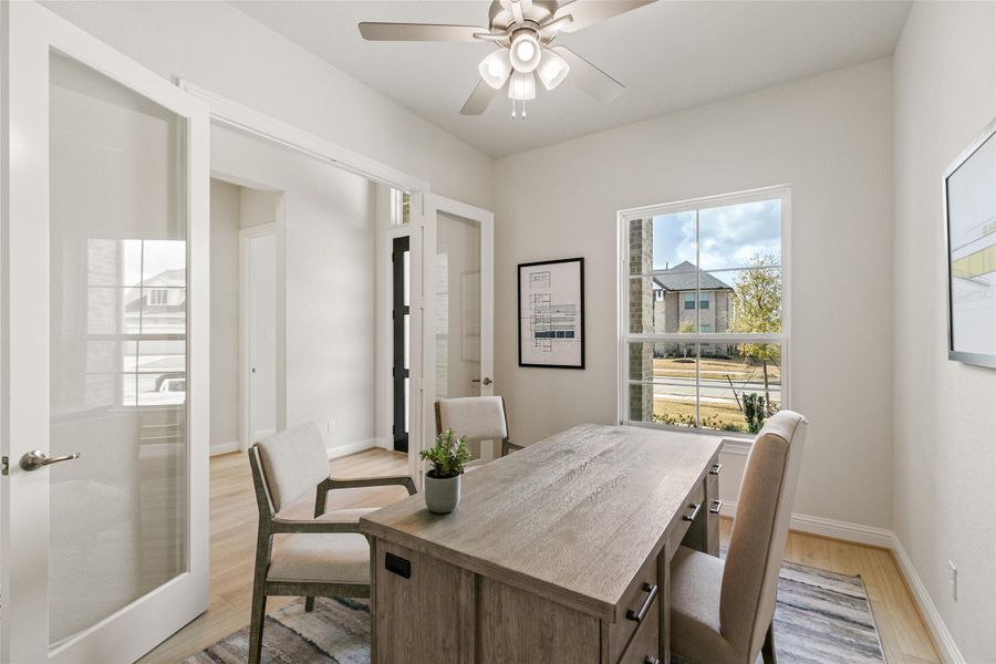 Furnished interior view inside a new home in Sunterra, Katy (Image 31). Furnished interior view inside a new home in Sunterra, Katy (Image 31).