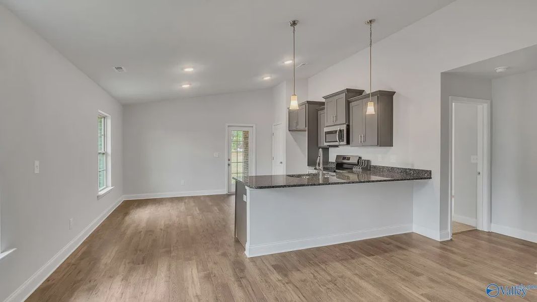 Representative furnished interior of a home built from the Plan 1434 by Adams Homes in Waverly Place, Richlands (Image 4).
