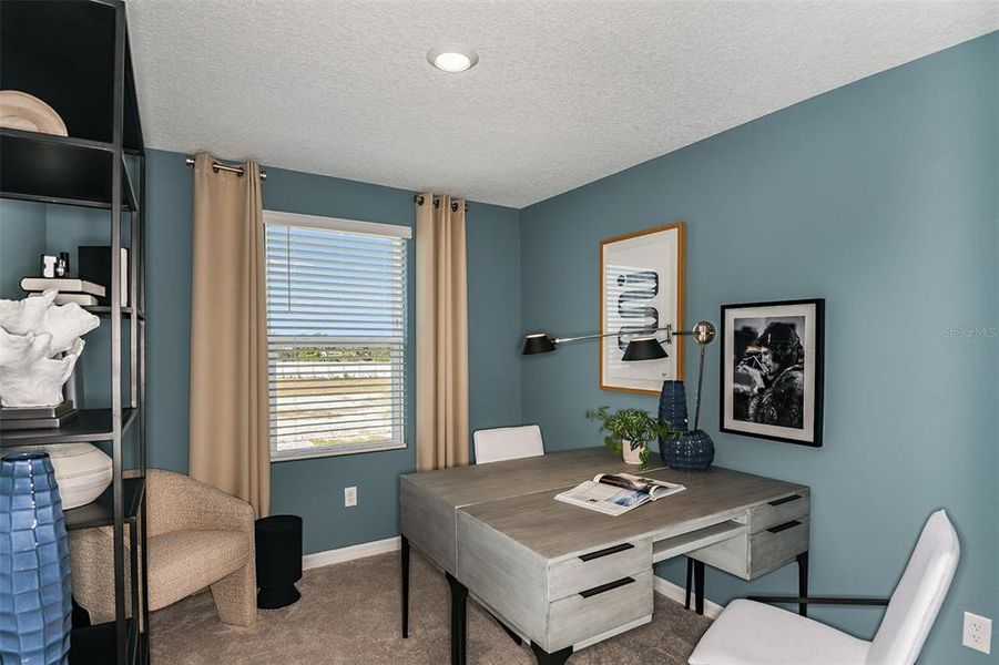 Furnished interior view inside a new home in Vinterra Townhomes, Nokomis (Image 8).