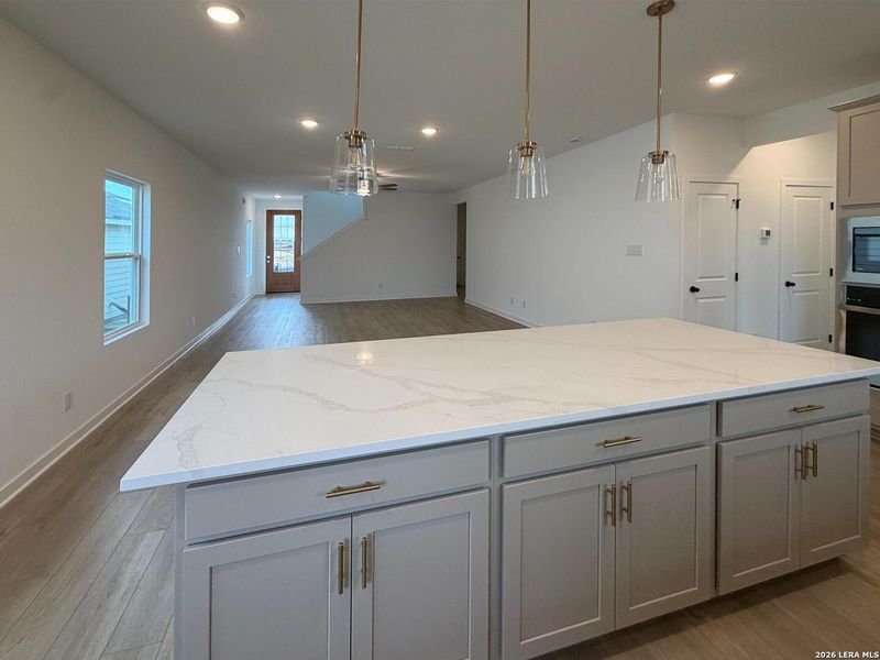 Furnished interior view inside a new home in The Wilder, Adkins (Image 15).