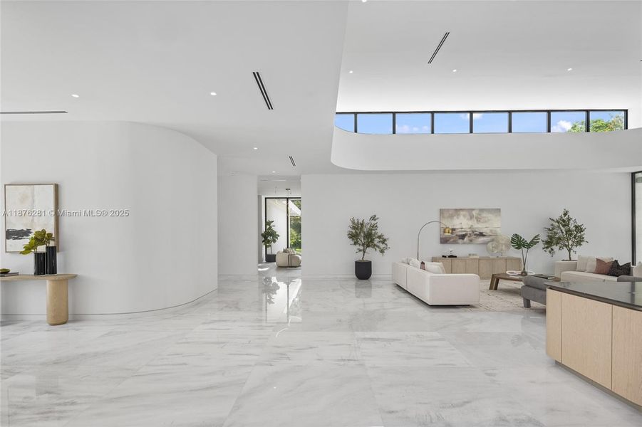 Furnished interior view inside a new home in , Southwest Ranches (Image 9).