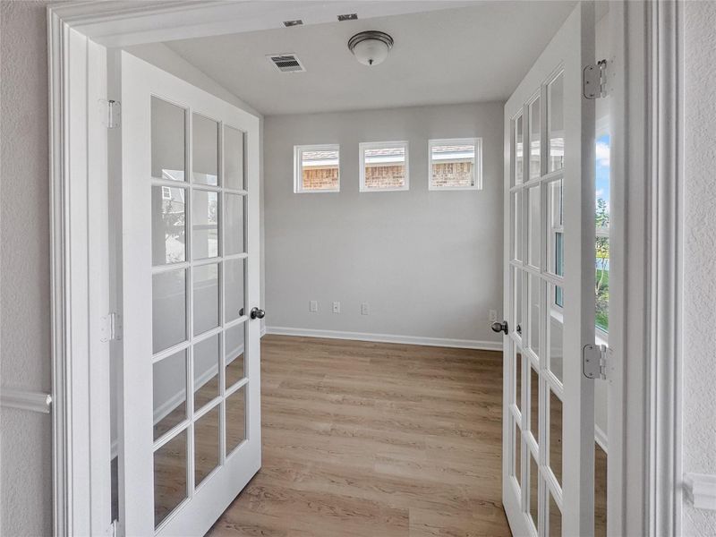 The Piedmont- Study with French Doors