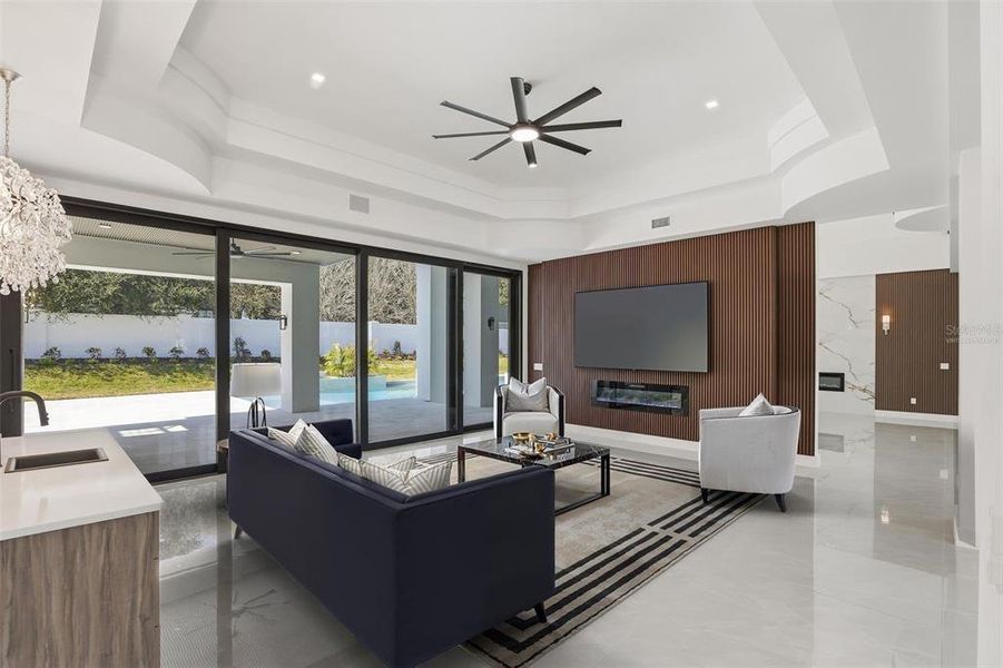 Furnished interior view inside a new home in , Windermere (Image 46). Furnished interior view inside a new home in , Windermere (Image 46).