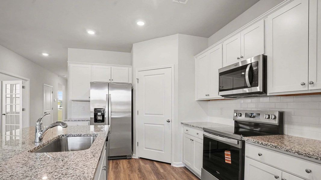 Furnished interior view inside a new home in The Meadows at Wildwood Village, Shallotte (Image 4).