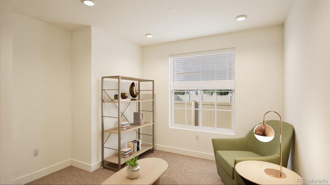 Furnished interior view inside a new home in , Aurora (Image 11).