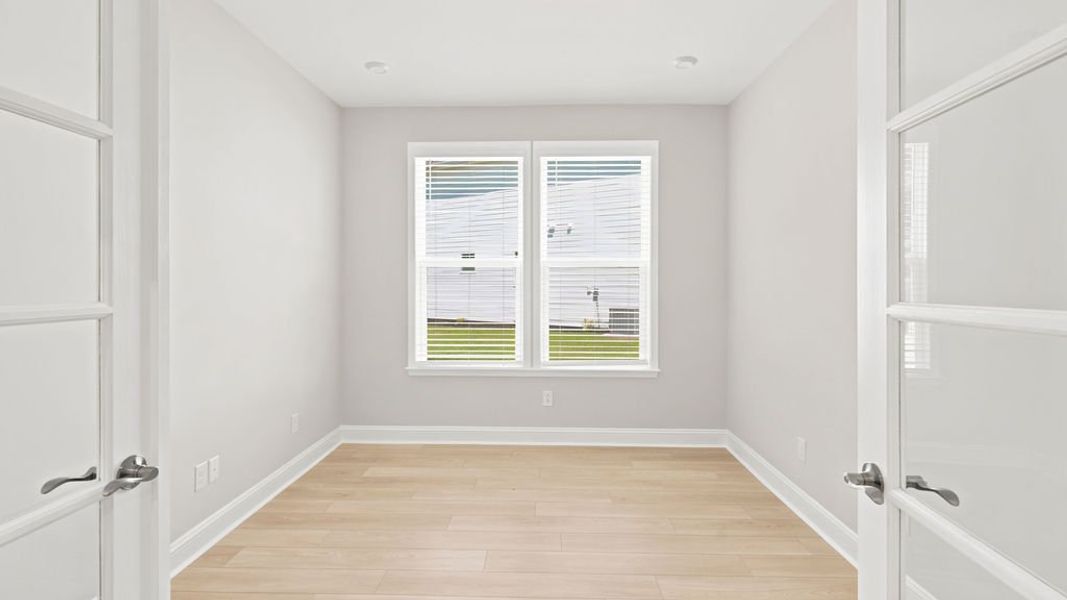 Spacious, unfurnished interior of a new home in Midpoint at New Riverside, Bluffton (Image 36). Spacious, unfurnished interior of a new home in Midpoint at New Riverside, Bluffton (Image 36).