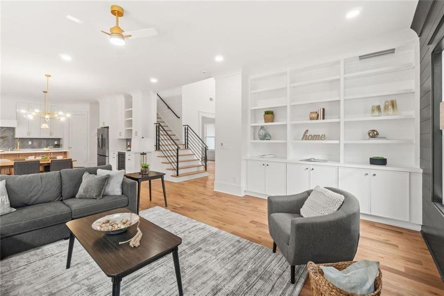 Furnished interior view inside a new home in , Social Circle (Image 12).