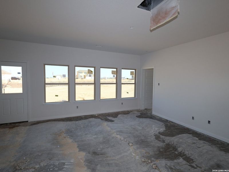 In-progress construction of a new home in Hickory Ridge, Elmendorf, TX (Image 24).