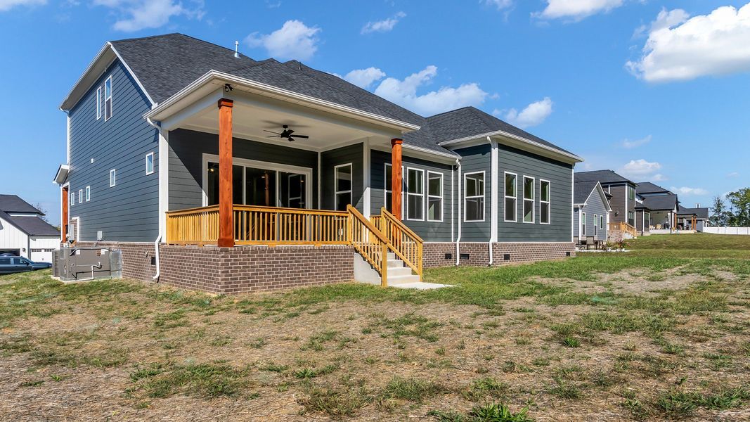 Exterior details and patio area of a home in Richvale Estates, Fairview (Image 24).