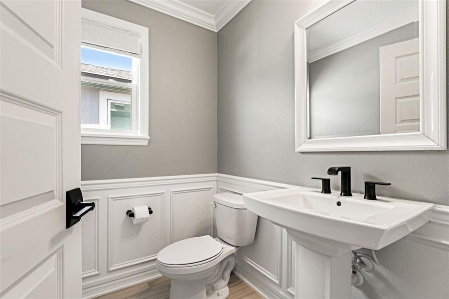 Furnished interior view inside a new home in Whispering Oaks Preserve, Wesley Chapel (Image 54).