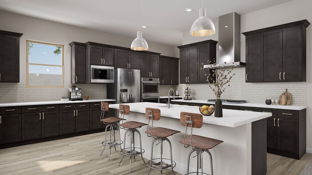 Furnished interior view inside a new home in Blossom Rock, Apache Junction (Image 3).