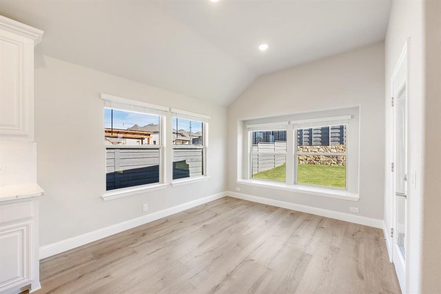 Spacious, unfurnished interior of a new home in Union Park Classic 60, Little Elm (Image 19).