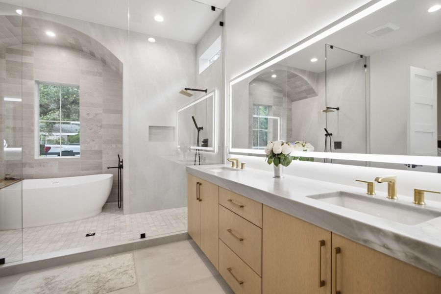Furnished interior view inside a new home in , Mount Pleasant (Image 16).