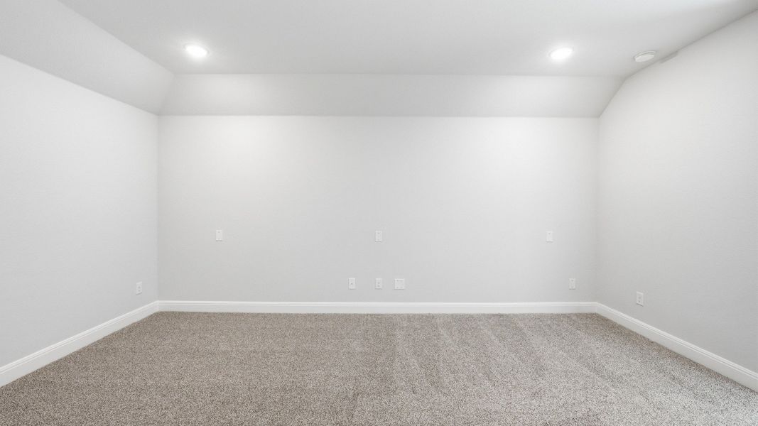 Furnished interior view inside a new home in Hawkes Landing, Leander (Image 9).