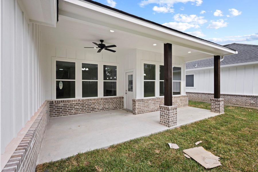 Exterior details and patio area of a home in , Nederland (Image 4). Exterior details and patio area of a home in , Nederland (Image 4).