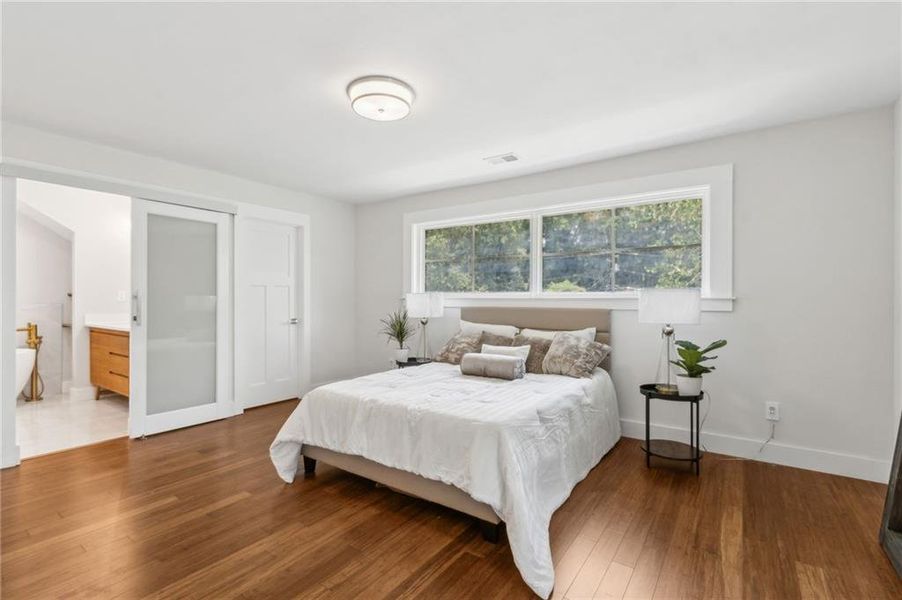Furnished interior view inside a new home in , Pine Lake (Image 18).