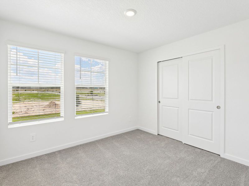 Spacious, unfurnished interior of a new home in The District at Oakleaf - The Grove, Middleburg (Image 10). Spacious, unfurnished interior of a new home in The District at Oakleaf - The Grove, Middleburg (Image 10).