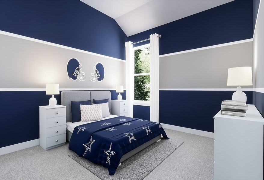 Representative furnished interior of a home built from the Ivy by Tri Pointe Homes in View at the Reserve, Mansfield (Image 15).