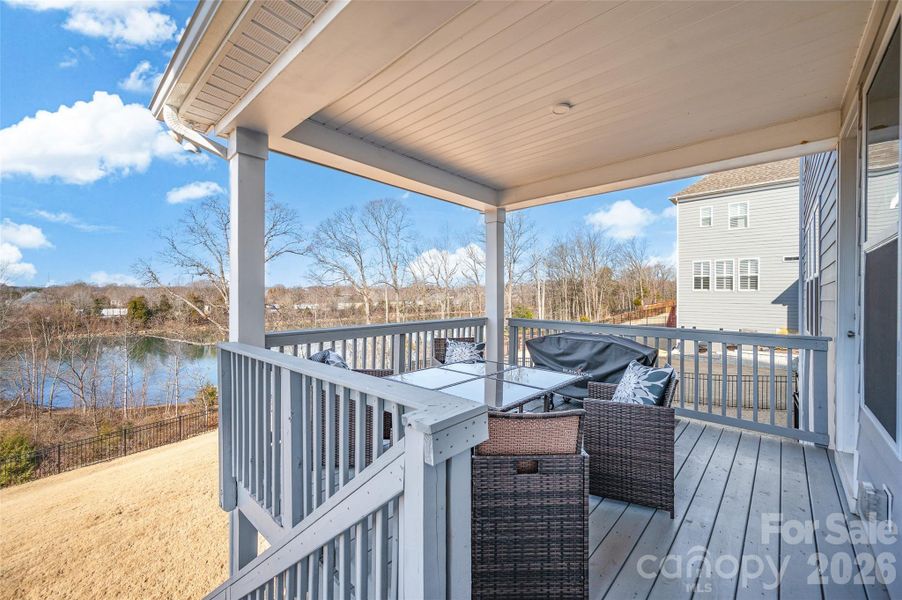 Exterior details and patio area of a home in Legacy at Reid's Cove, Mooresville (Image 4).
