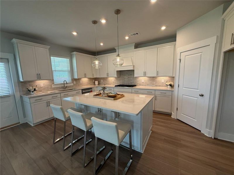 Furnished interior view inside a new home in Creekside at Skelton, Jefferson (Image 10).