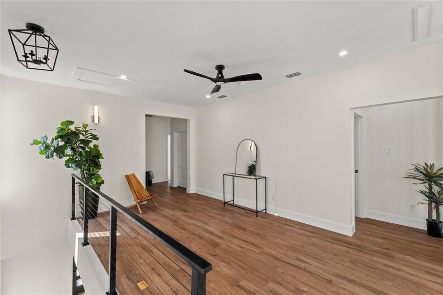 Furnished interior view inside a new home in , Dallas (Image 8).