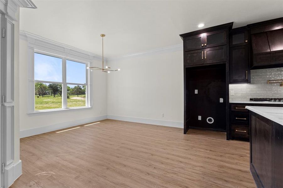 Furnished interior view inside a new home in Briar Branch Estates, Celeste (Image 7). Furnished interior view inside a new home in Briar Branch Estates, Celeste (Image 7).