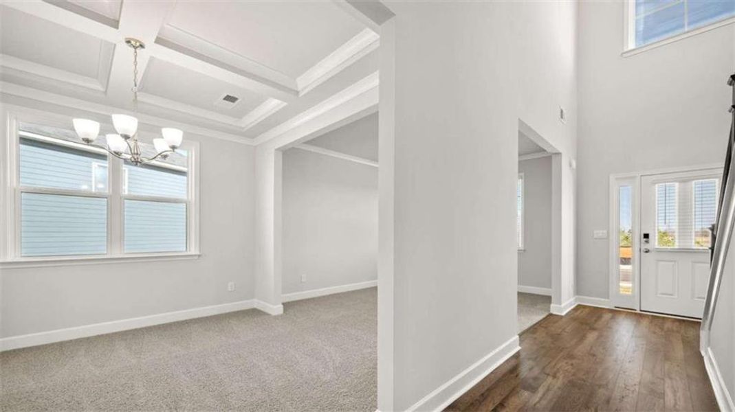 Spacious, unfurnished interior of a new home in Evergreen Crossing, Locust Grove (Image 17).