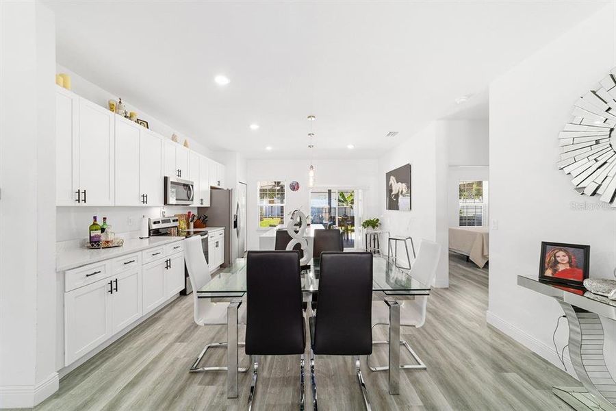 Furnished interior view inside a new home in , Ocala (Image 36).