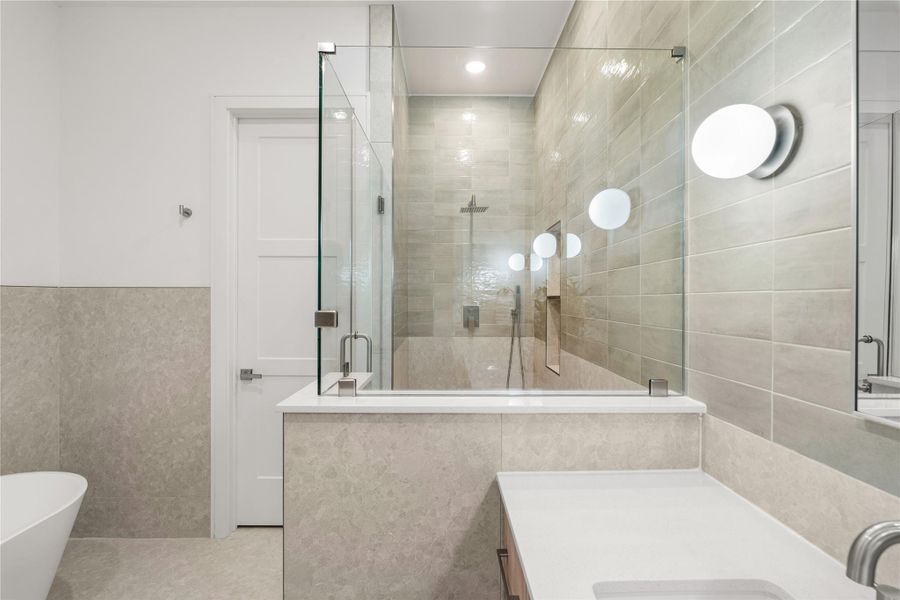 Furnished interior view inside a new home in , Houston (Image 6).