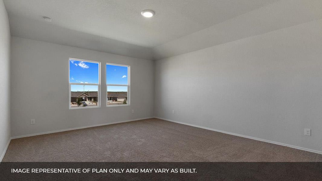Spacious, unfurnished interior of a new home in Bar W Ranch, Leander (Image 16). Spacious, unfurnished interior of a new home in Bar W Ranch, Leander (Image 16).