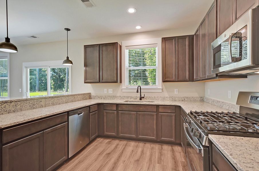Furnished interior view inside a new home in Indigo Place, North Charleston (Image 6).