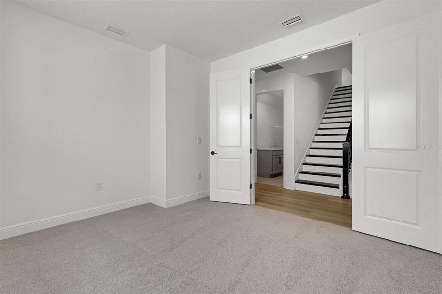 Spacious, unfurnished interior of a new home in Creeks Edge at Twin Rivers, Parrish (Image 44).