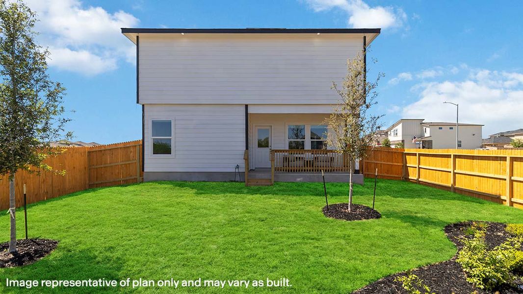 Exterior details and patio area of a home in Winding Creek, New Braunfels (Image 23). Exterior details and patio area of a home in Winding Creek, New Braunfels (Image 23).