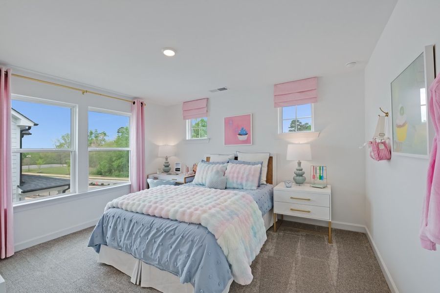 Furnished interior view inside a new home in Silverstone, Knightdale (Image 16).