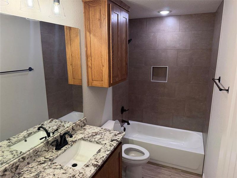 Furnished interior view inside a new home in , Springtown (Image 3). Furnished interior view inside a new home in , Springtown (Image 3).