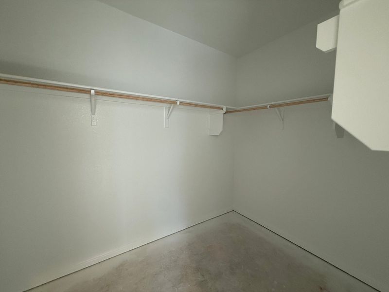 Primary closet