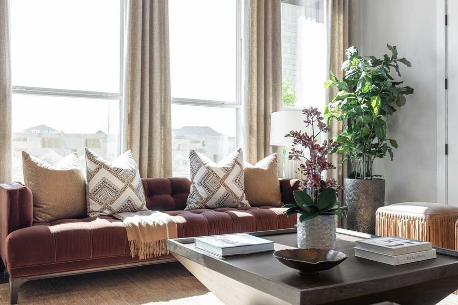 Representative Family Room - some options shown