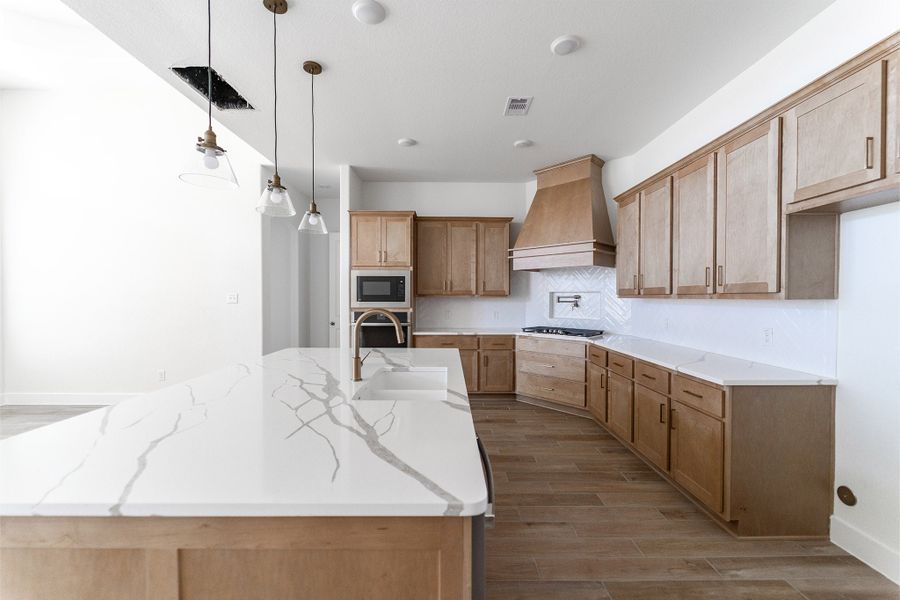 Furnished interior view inside a new home in Westwood, League City (Image 6).